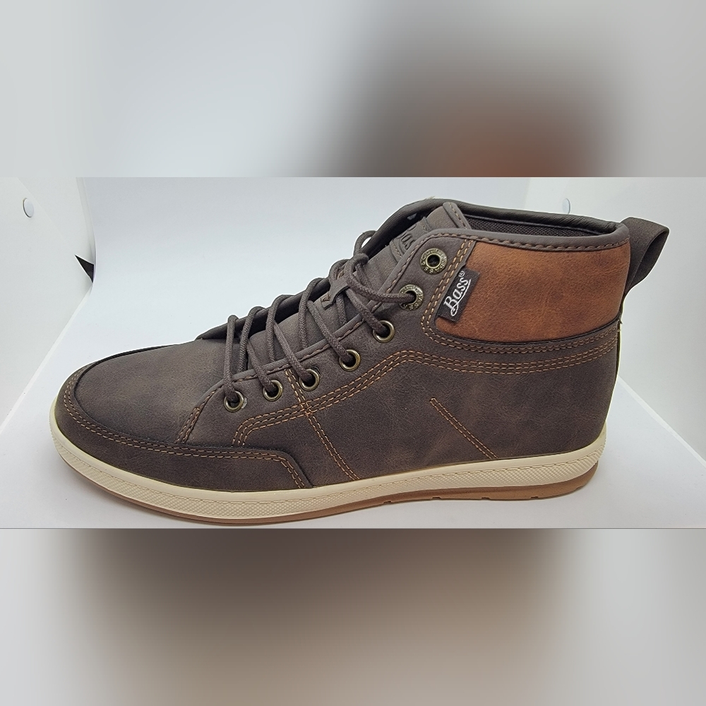 NWOT G.H. Bass & Co. Men's Size 9 Barstow-WX-B Boots Lace-Up Shoes Tan/Brown NEW